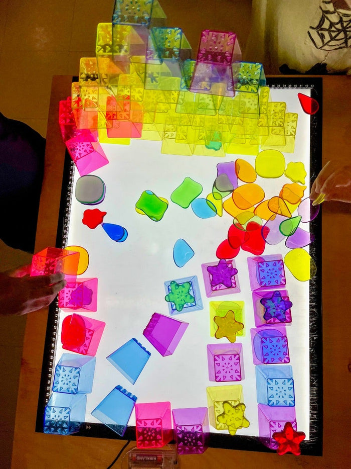 Crystal Color Stacking Blocks