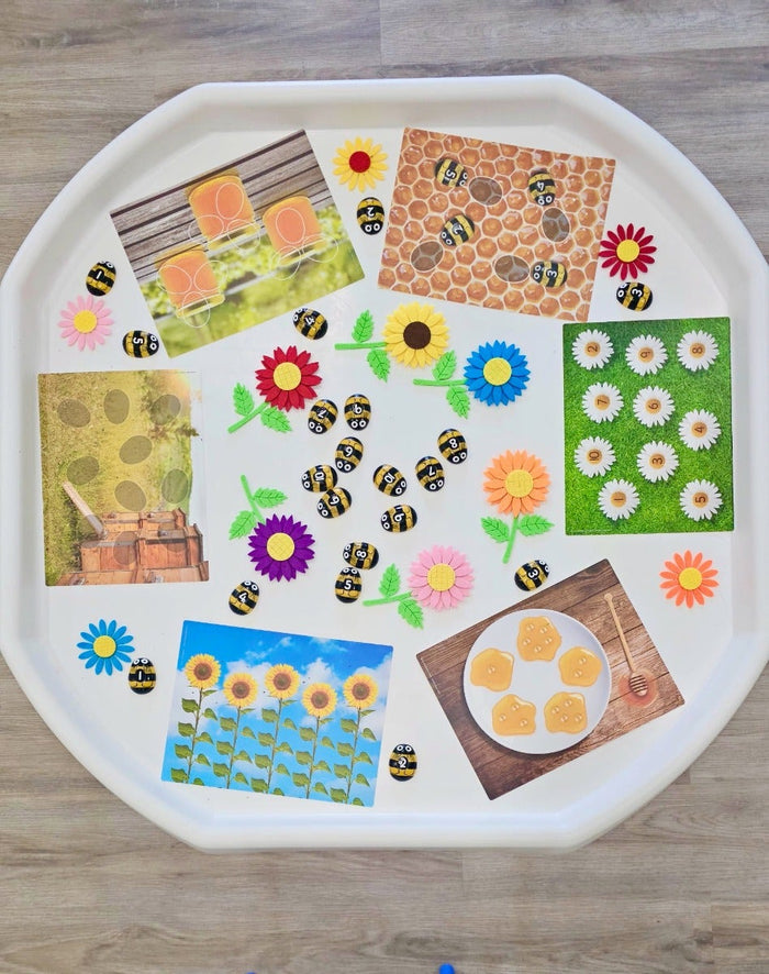 Honey Bee Early Number Cards