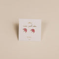 Pink Opal Crown Stud